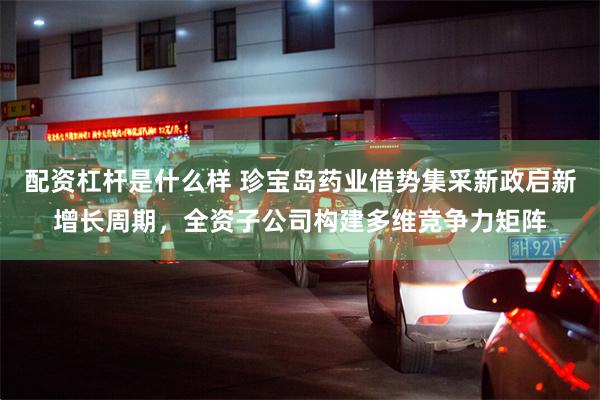 配资杠杆是什么样 珍宝岛药业借势集采新政启新增长周期，全资子公司构建多维竞争力矩阵